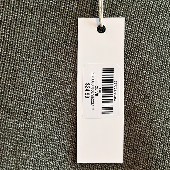 Olive green oversized knit sweater - Picture 3 of 3